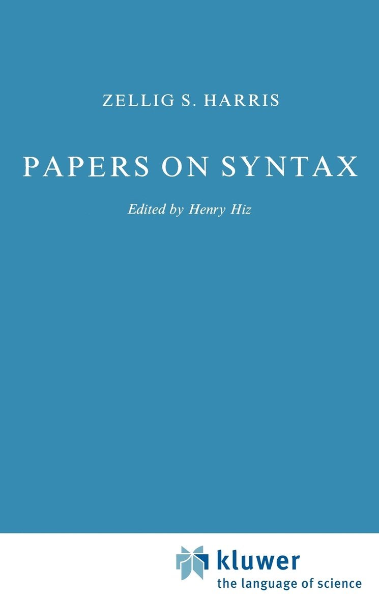 Papers on Syntax 1