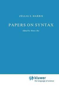 bokomslag Papers on Syntax