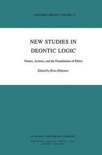 bokomslag New Studies in Deontic Logic
