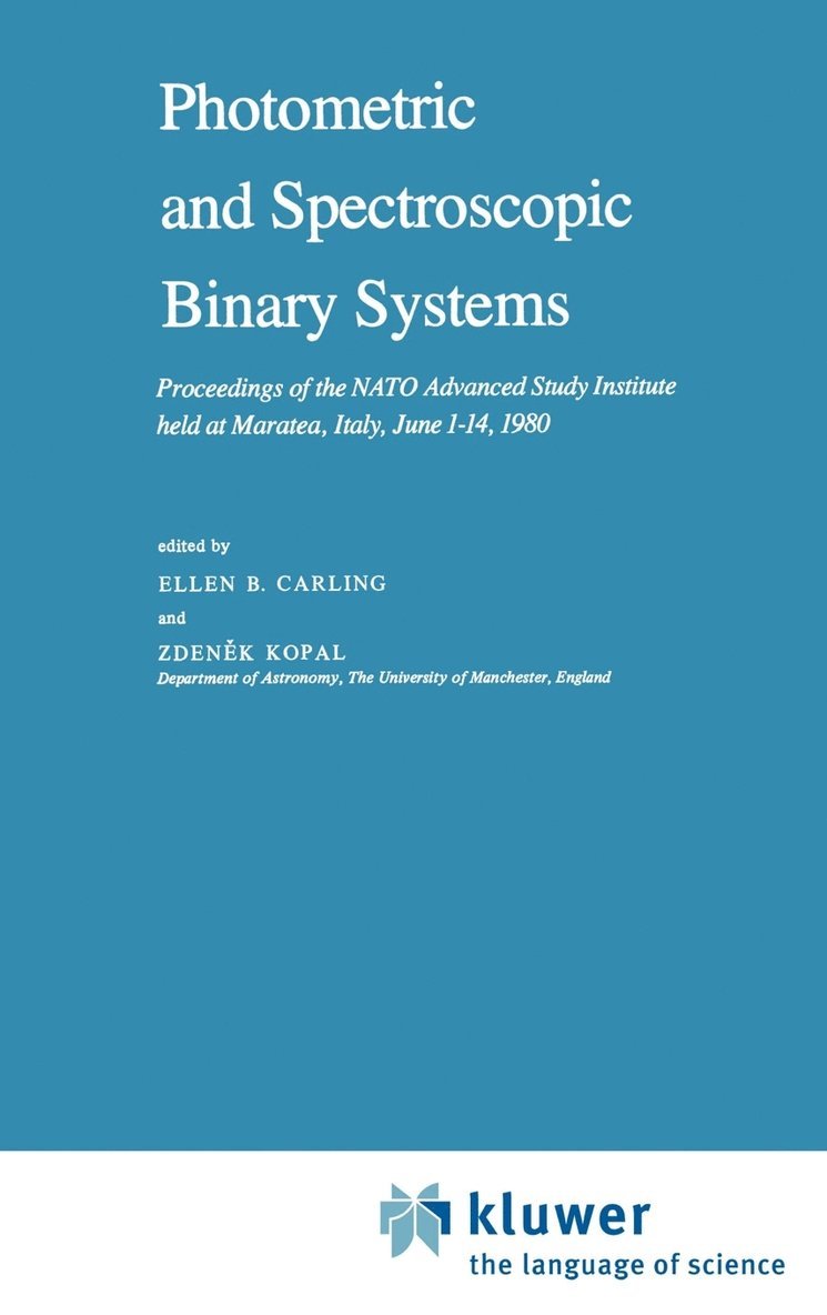 Photometric and Spectroscopic Binary Systems 1