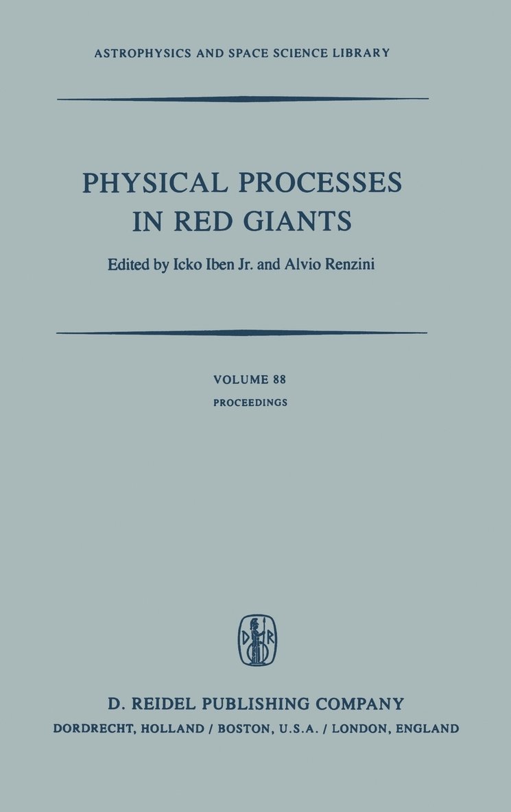 Physical Processes in Red Giants 1