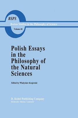 Polish Essays in the Philosophy of the Natural Sciences 1