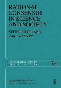 bokomslag Rational Consensus in Science and Society