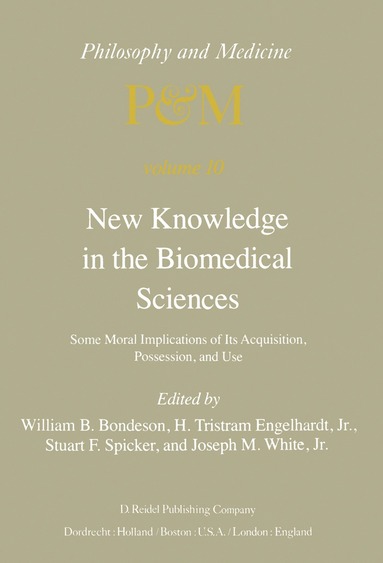 bokomslag New Knowledge in the Biomedical Sciences