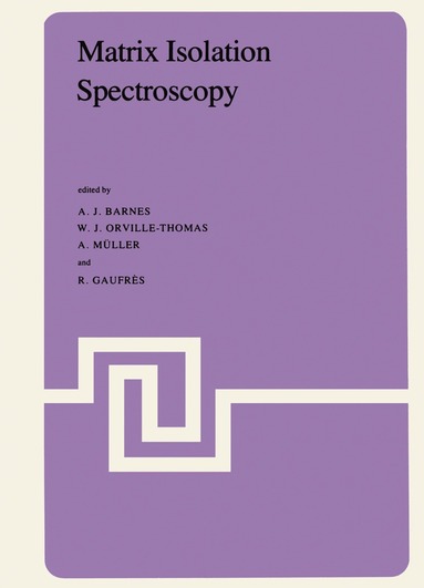 bokomslag Matrix Isolation Spectroscopy