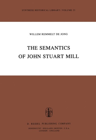 bokomslag Semantics of John Stuart Mill