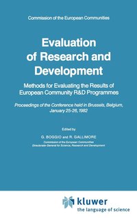 bokomslag Evaluation of Research and Development