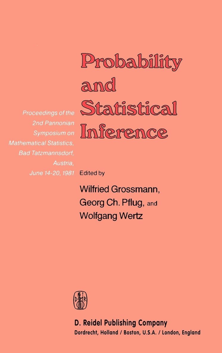 Probability and Statistical Inference 1