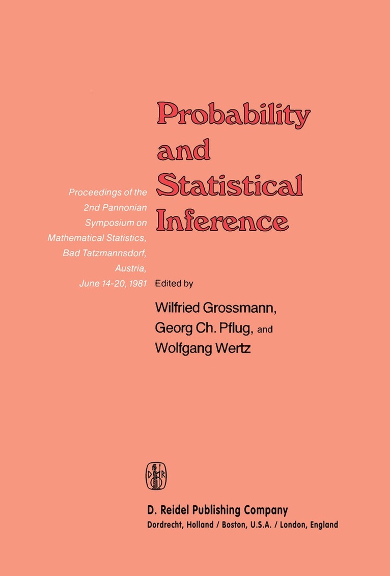 Probability and Statistical Inference 1