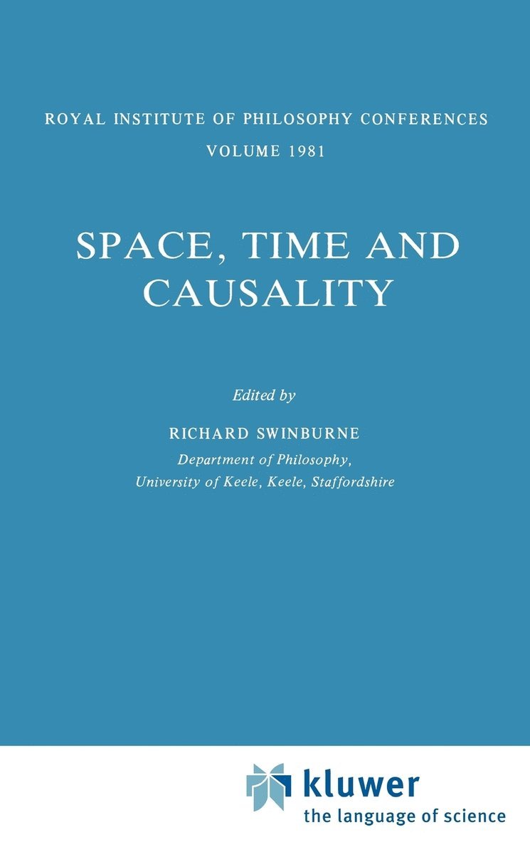 Space, Time and Causality 1