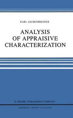 L. Aschenbrenner - Analysis of Appraisive Characterization, Inbunden