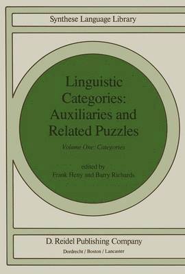 bokomslag Linguistic Categories: Auxiliaries and Related Puzzles