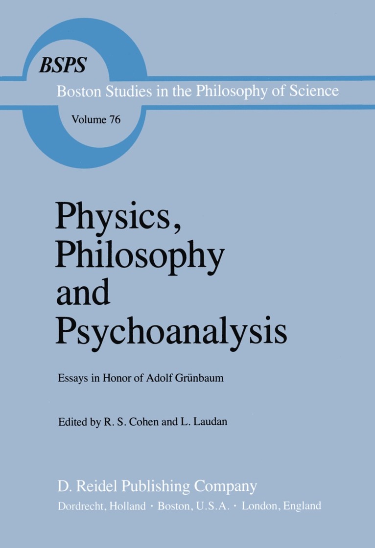 Physics, Philosophy and Psychoanalysis