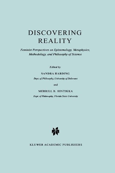 Sandra Harding, Merrill B.P. Hintikka - Discovering Reality, Häftad