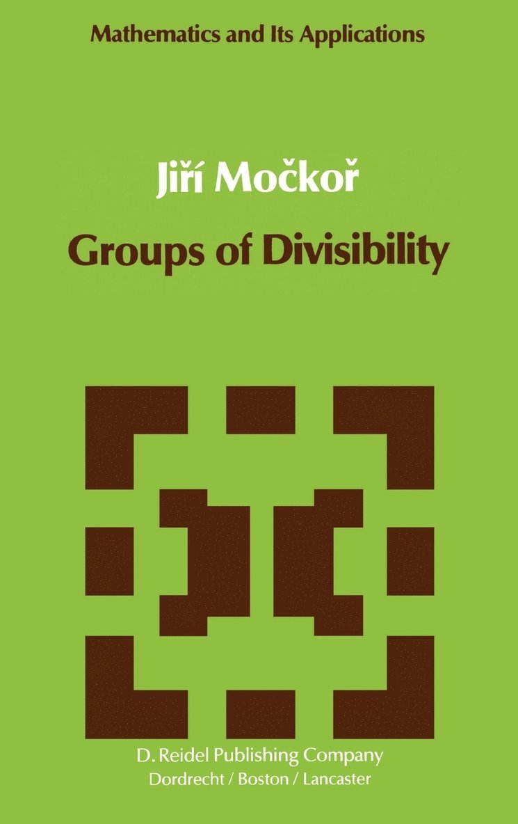 Groups of Divisibility 1