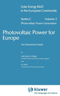 bokomslag Photovoltaic Power for Europe