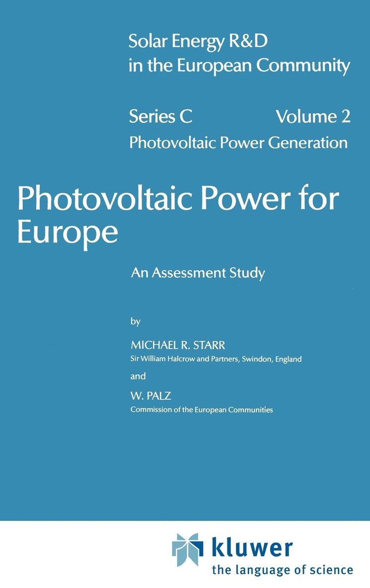 Photovoltaic Power for Europe 1