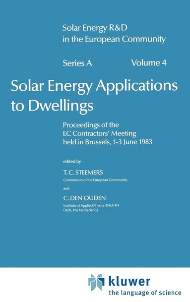 bokomslag Solar Energy Applications to Dwellings