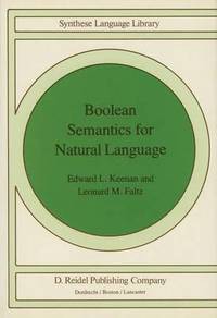bokomslag Boolean Semantics for Natural Language