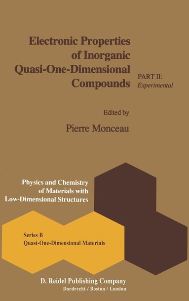 bokomslag Electronic Properties of Inorganic Quasi-One-Dimensional Compounds