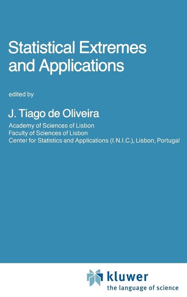 bokomslag Statistical Extremes and Applications