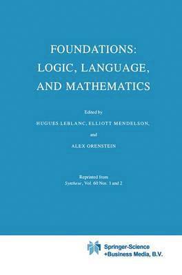 bokomslag Foundations: Logic, Language, and Mathematics