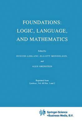 Foundations: Logic, Language, and Mathematics 1
