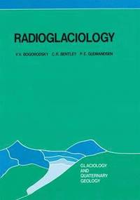bokomslag Radioglaciology