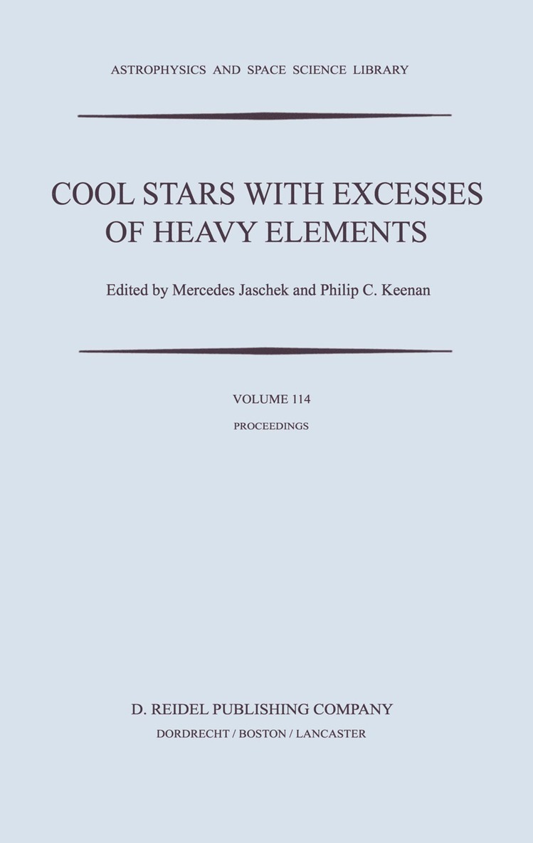 Cool Stars with Excesses of Heavy Elements 1