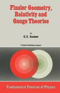 bokomslag Finsler Geometry, Relativity and Gauge Theories