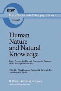 bokomslag Human Nature and Natural Knowledge