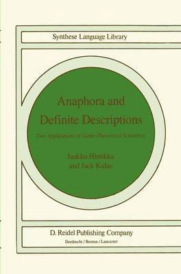 bokomslag Anaphora and Definite Descriptions