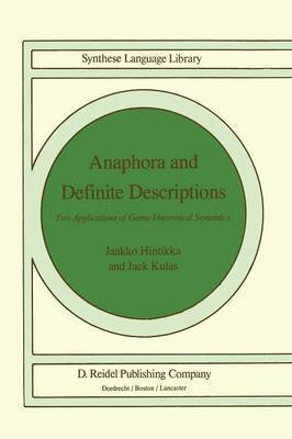 Anaphora and Definite Descriptions 1