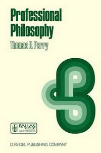 bokomslag Professional Philosophy