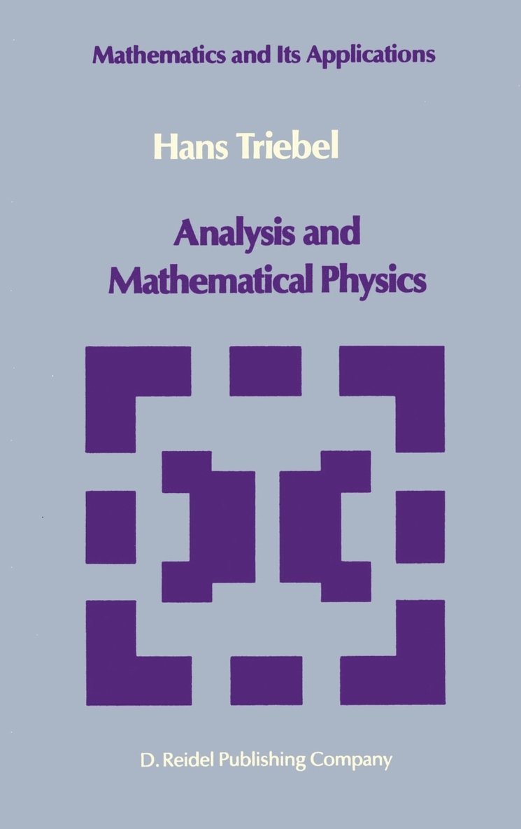 Analysis and Mathematical Physics 1