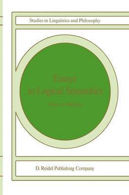 bokomslag Essays in Logical Semantics