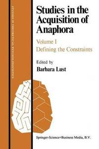 bokomslag Studies in the Acquisition of Anaphora