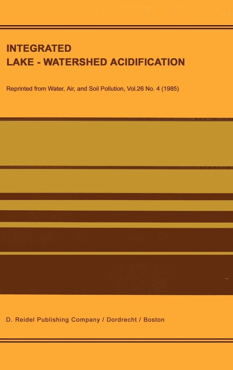 Integrated Lake-Watershed Acidification 1