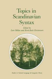 bokomslag Topics in Scandinavian Syntax