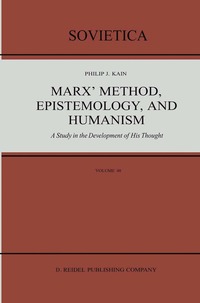 bokomslag Marx' Method, Epistemology, and Humanism