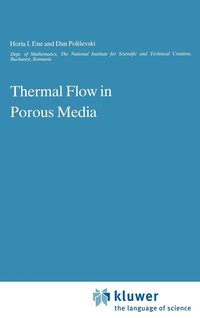 bokomslag Thermal Flows in Porous Media