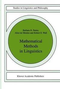 bokomslag Mathematical Methods in Linguistics