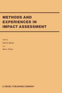 bokomslag Methods and Experiences in Impact Assessment