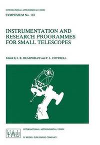 bokomslag Instrumentation and Research Programmes for Small Telescopes