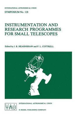 Instrumentation and Research Programmes for Small Telescopes 1