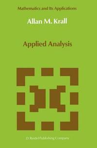 bokomslag Applied Analysis