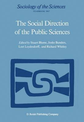 bokomslag Social Direction of the Public Sciences