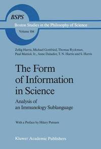 bokomslag The Form of Information in Science