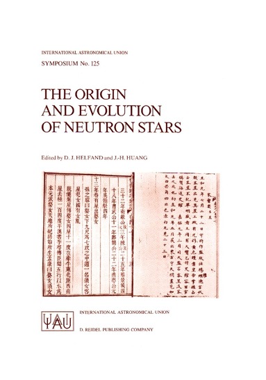 D.J. Helfand, J.-H. Huang - Origin and Evolution of Neutron Stars, Häftad