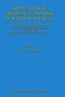 bokomslag Application of Frequency and Risk in Water Resources